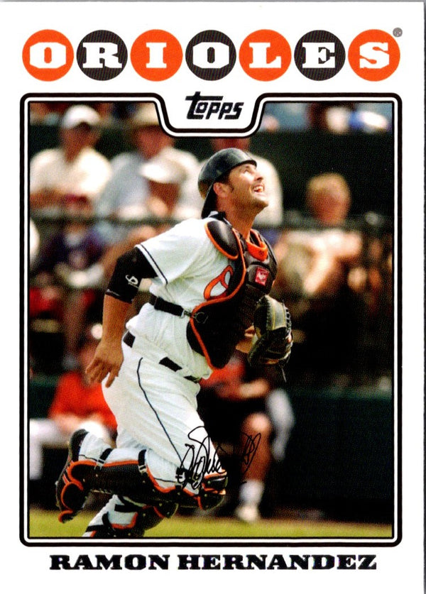 2008 Topps Ramon Hernandez #312