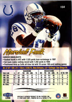 1998 Ultra Marshall Faulk #104