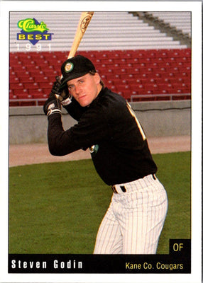 1991 Classic Best Kane County Cougars Steven Godin #22