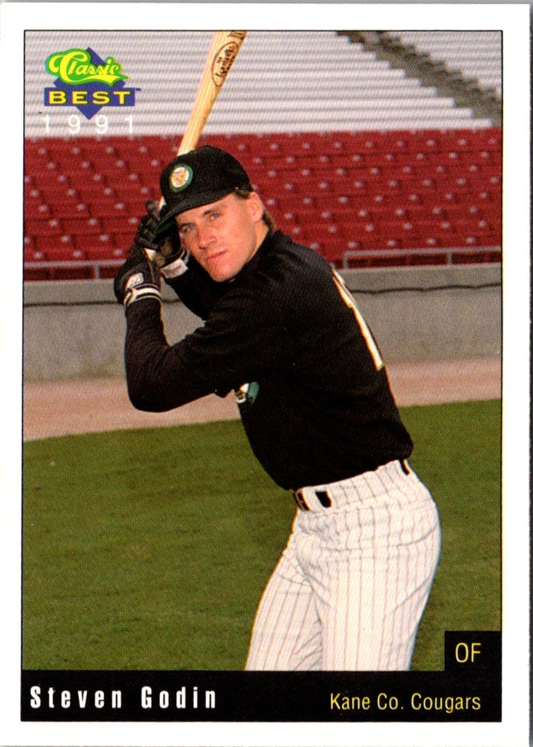 1991 Classic Best Kane County Cougars Steven Godin