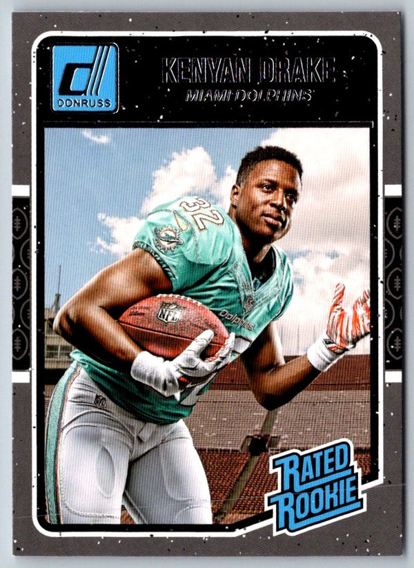 2016 Donruss Kenyan Drake #381 Rookie