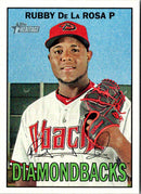 2016 Topps Heritage Red Backs Rubby De La Rosa