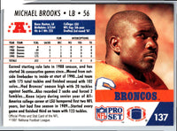 1991 Pro Set Michael Brooks #56