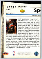 1998 Upper Deck David Robinson #222