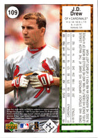 2002 Upper Deck J.D. Drew #109