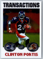2004 Topps Chrome Clinton Portis #110