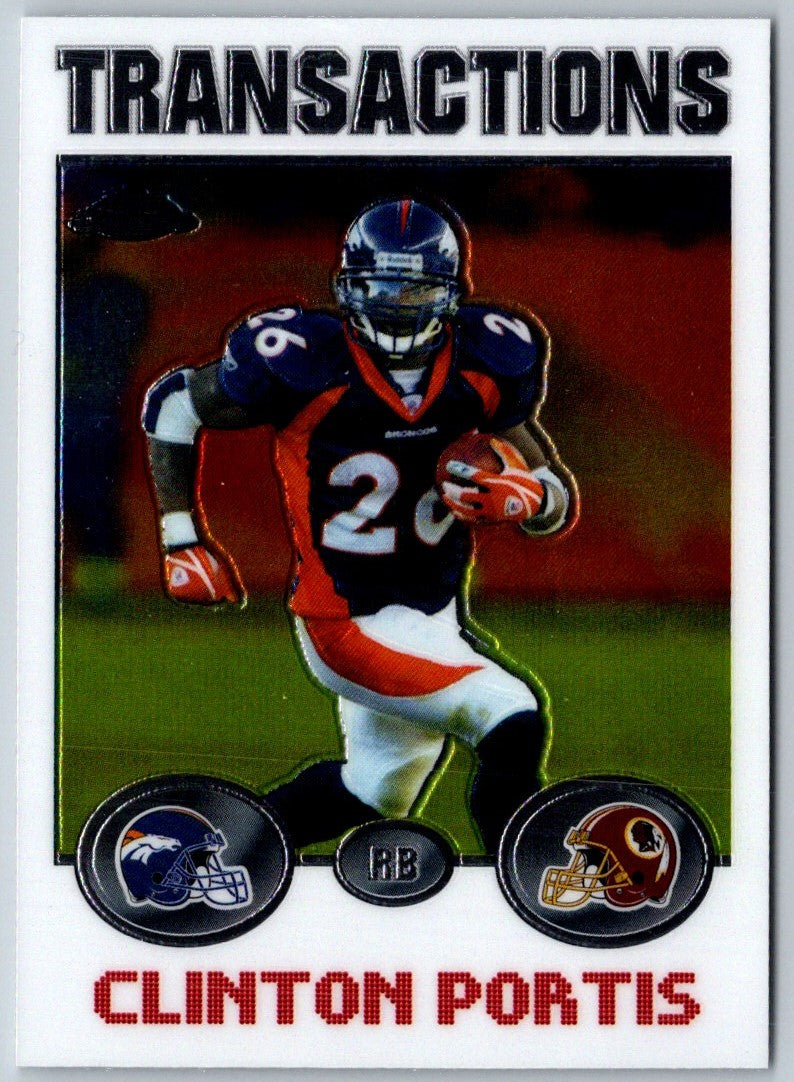 2004 Topps Chrome Clinton Portis