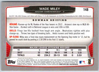 2013 Bowman Wade Miley #148