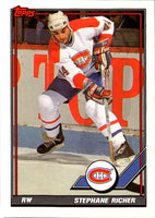 1991 Topps Stephane Richer #369
