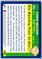 2003 Topps Todd Helton #709