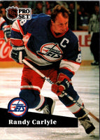 1991 Pro Set Randy Carlyle #273