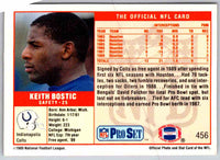 1989 NFL Proset Keith Bostic #456