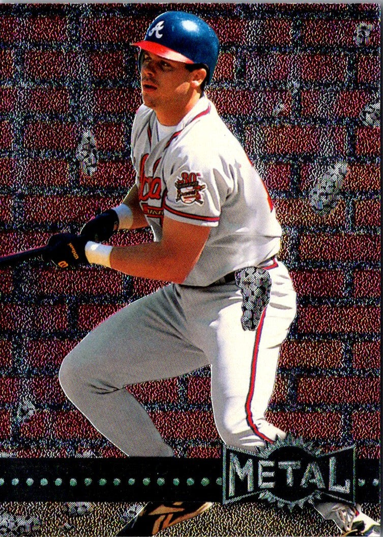 1996 Metal Universe Ryan Klesko