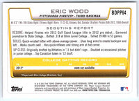2012 Bowman Eric Wood #BDPP64