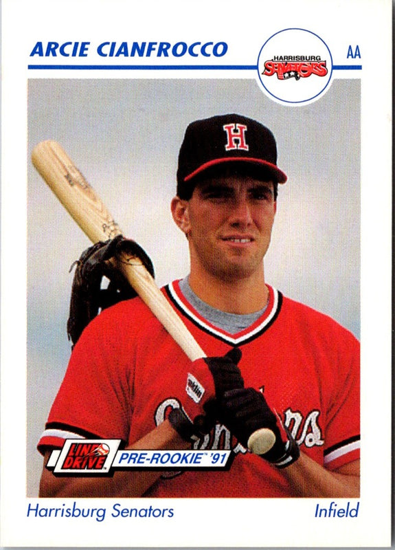 1991 Line Drive AA Archi Cianfrocco #252