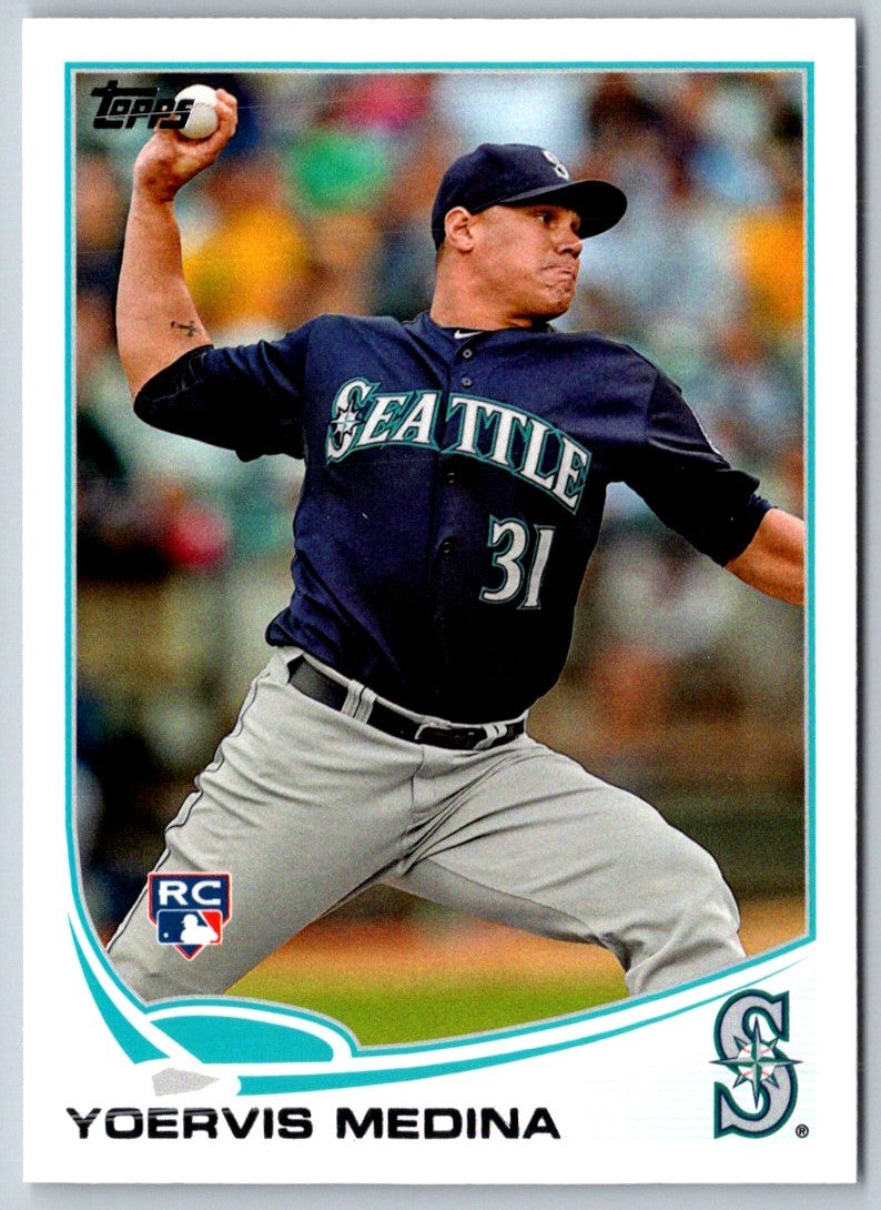 2013 Topps Update Yoervis Medina