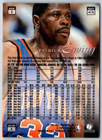 1996 Flair Patrick Ewing #45