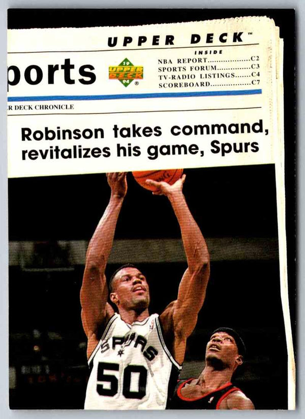 1998 Upper Deck David Robinson #222