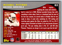 2001 Topps Michael Pittman #163