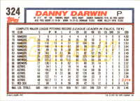 1992 Topps Danny Darwin #324