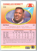 1990 Fleer Cornelius Bennett