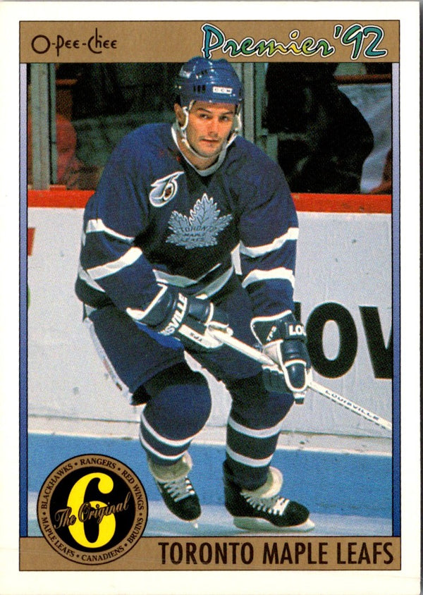 1991 O-Pee-Chee Premier Dave Ellett #180