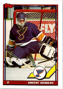 1991 Topps Vincent Riendeau