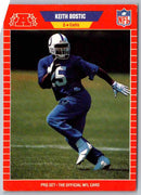 1989 NFL Proset Keith Bostic