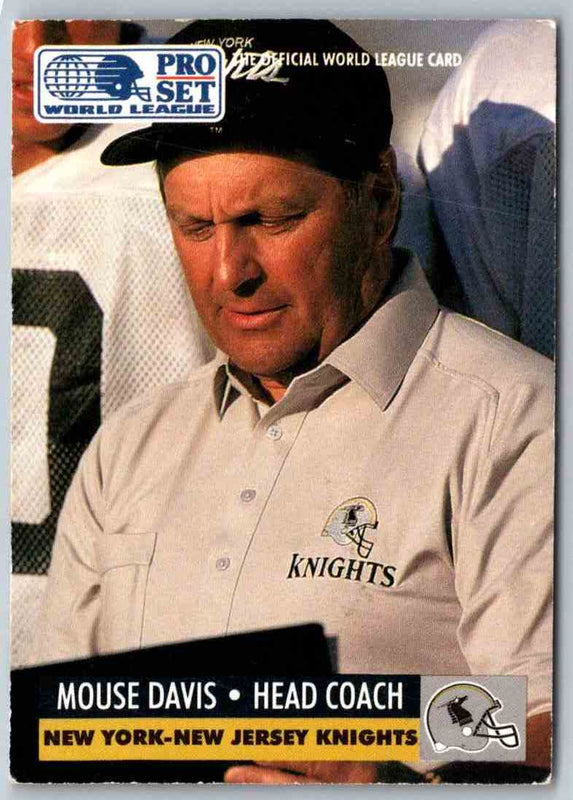 1990 Proset Mouse Davis #18
