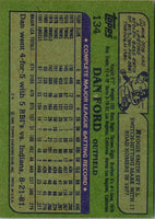 1982 Topps Dan Ford #134