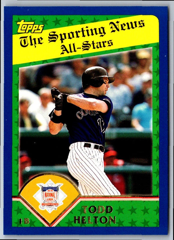 2003 Topps Todd Helton #709