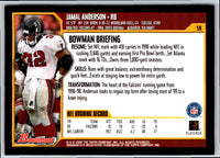 2000 Bowman Jamal Anderson #58