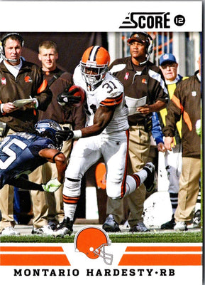 2012 Score Montario Hardesty #289