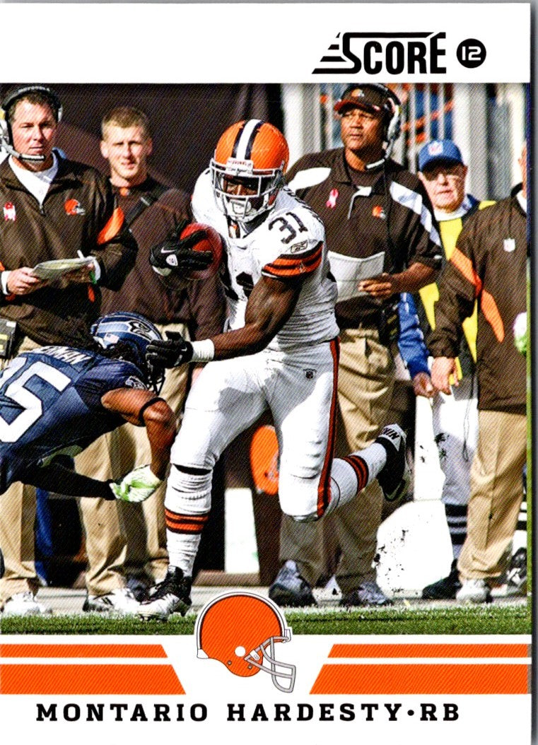 2012 Score Montario Hardesty