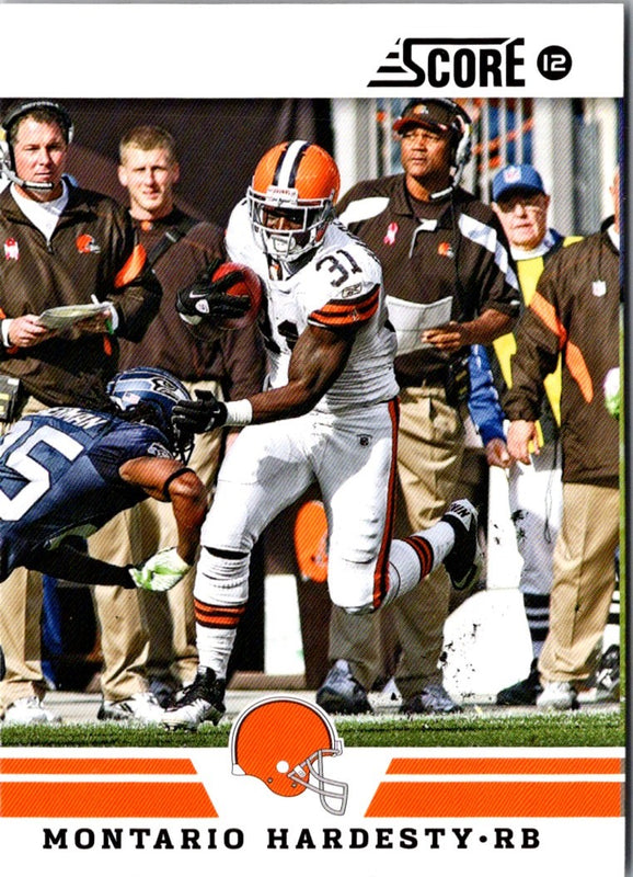 2012 Score Montario Hardesty #289