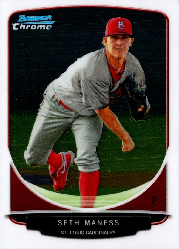 2013 Bowman Chrome Prospects Seth Maness #BCP64