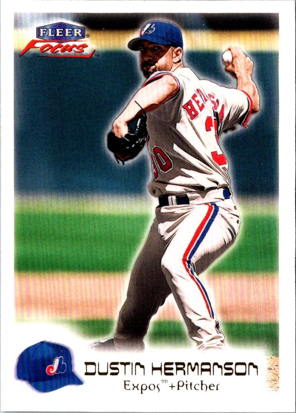 2000 Fleer Focus Dustin Hermanson #136