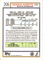 1992 Topps Donald Audette #206