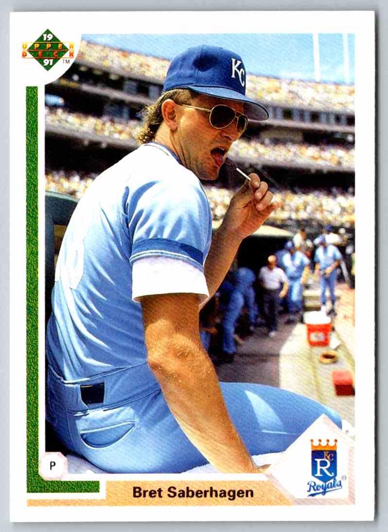 1991 Upper Deck Bret Saberhagen