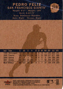 2002 Fleer Tradition Pedro Feliz