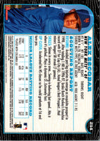 1999 Bowman Alex Escobar #214 Rookie