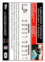 2005 Topps LaBrandon Toefield #181