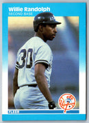 1987 Fleer Willie Randolph