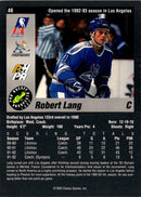 1993 Classic Pro Prospects Robert Lang