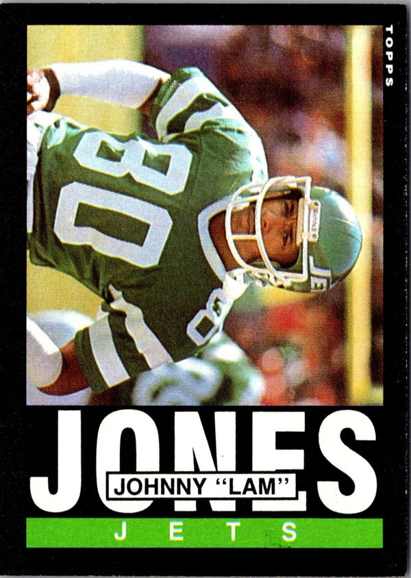 1985 Topps Stickers Johnny Lam Jones/Leonard Thompson #79 / 229