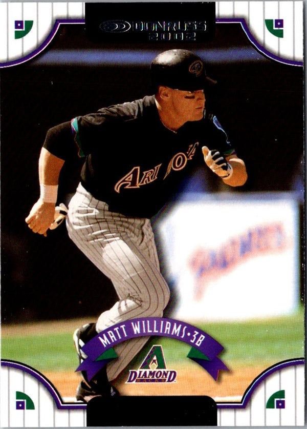 2002 Donruss Matt Williams #50