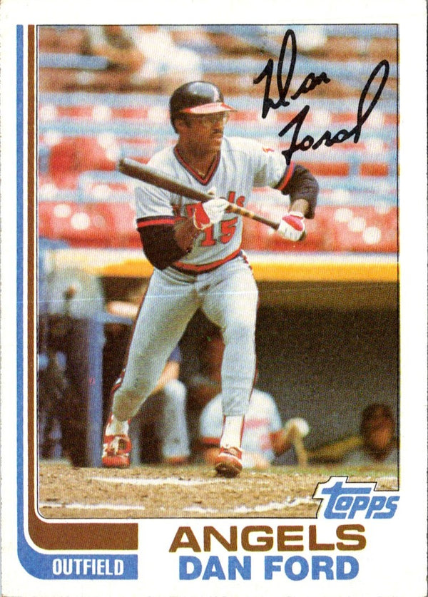 1982 Topps Dan Ford #134