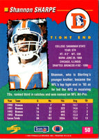 1994 Score Shannon Sharpe #50