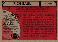 1980 Topps Rich Saul #25