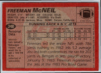 1983 Topps Freeman McNeil #348